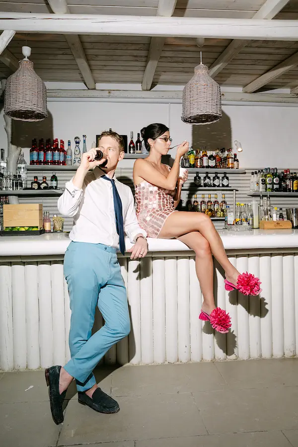 Kaiki beach, Spetses wedding