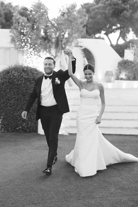 a luxury Athens Riviera wedding at Island venue