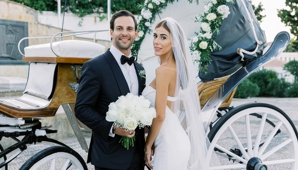 Spetses island, Greece elegant wedding