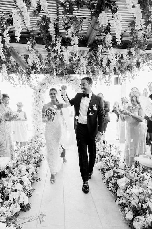 luxury wedding at Island, Athens Riviera