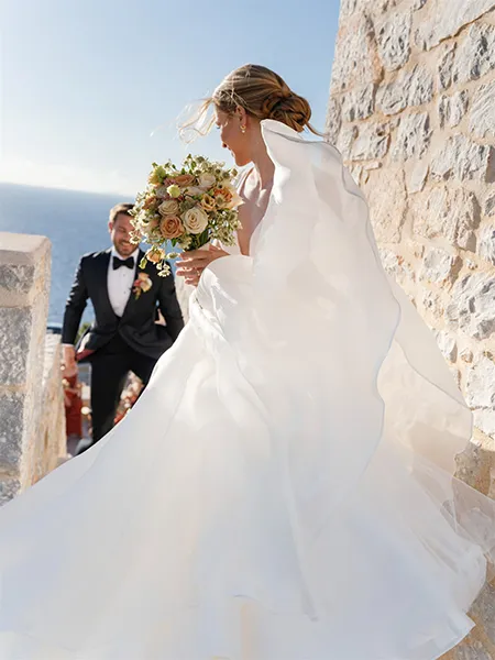 destination wedding in Mani, Greece